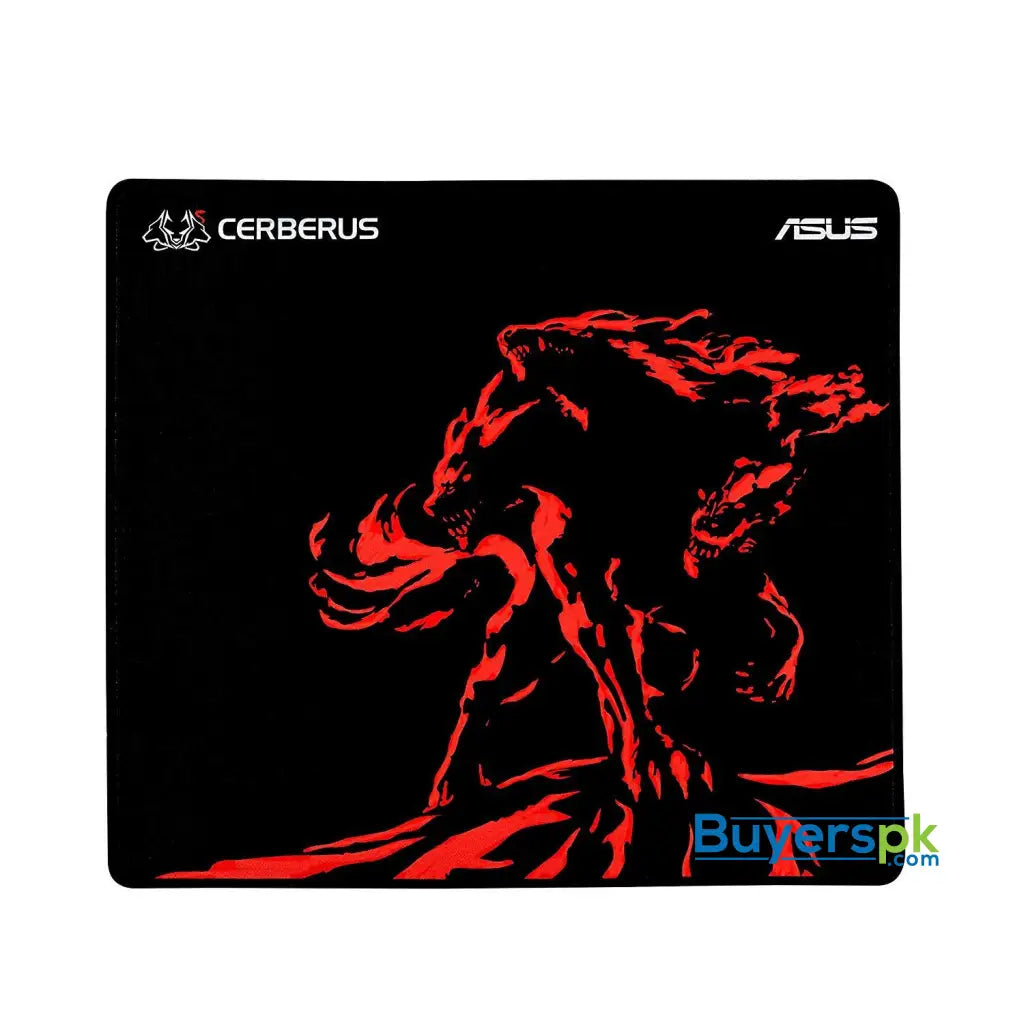 ASUS Cerberus Mat Plus Gaming Mouse Pad with Consistent Surface Texture and Non-Slip Rubber 450*400*3mm / 310g - Mouse Pad ASUS Cerberus Mat Plus Gaming Mouse Pad with Consistent Surface Texture and Non-Slip Rubber 450*400*3mm / 310g - Mouse Pad